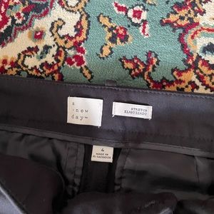 Women’s black slacks